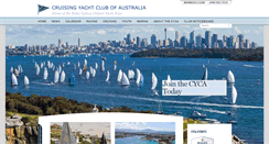 Desktop Screenshot of cyca.com.au
