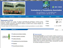 Tablet Screenshot of cyca.com.py
